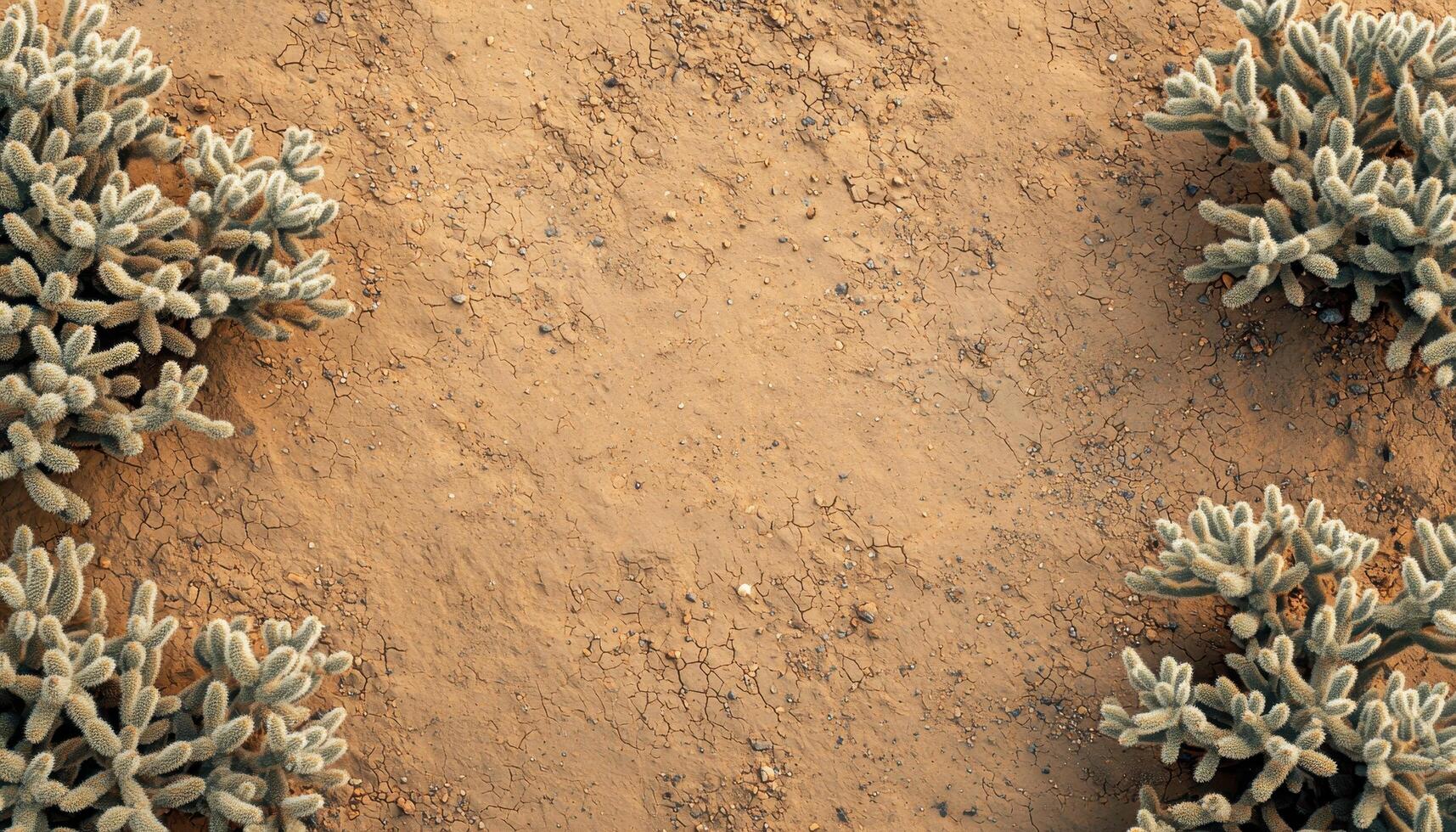 Desert cactus colony exploration san standard panoramic image arid environment aerial view nature's resilience photo