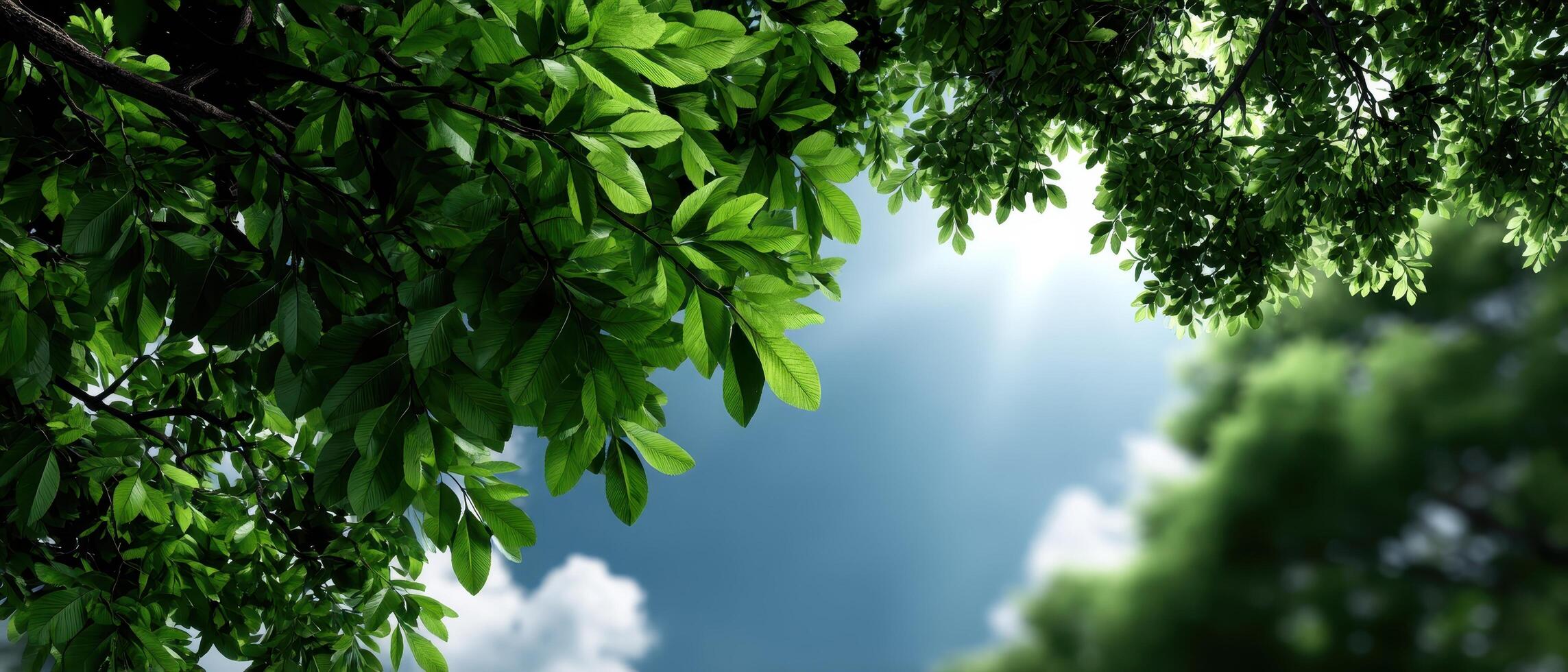 Exploring lush greenery in a serene forest nature photography tranquil atmosphere aerial view photo