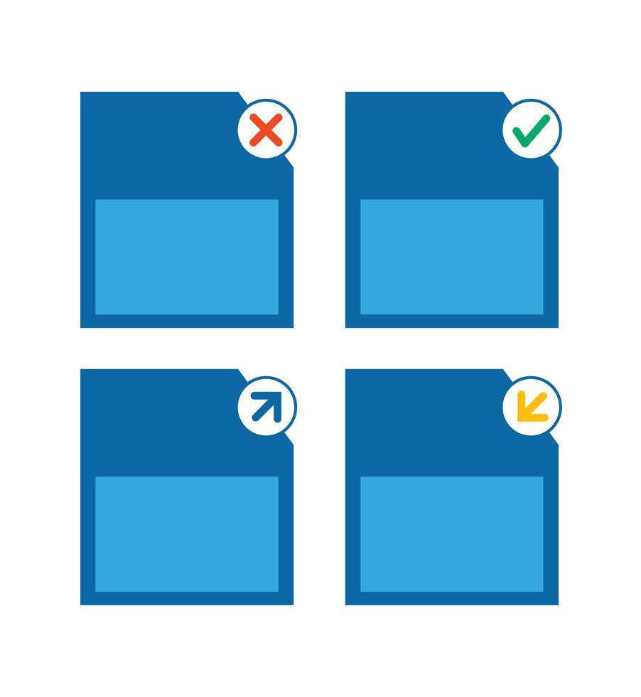 Illustration design template memory card status vector