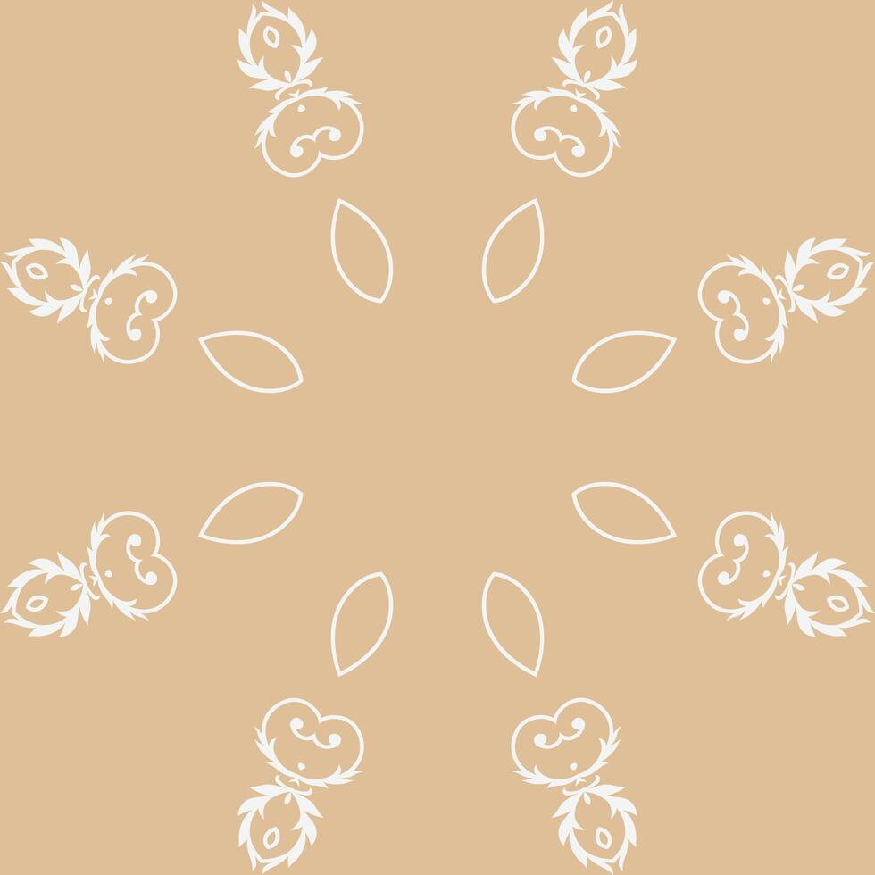 Damask Patterns Arabesque Korean Traditional Pattern Background Folk Embroidery, Aztec Ornament Print. Design for Carpet, Wallpaper, Clothing, Wrapping, Fabric vector