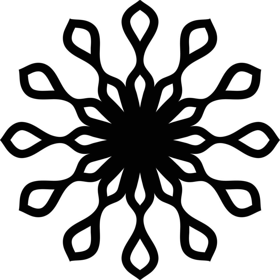 Circle Vibrant Mandala Design Art Circular Pattern in the Form of a Mandala Decorative Ornament in Ethnic Oriental Style. vector