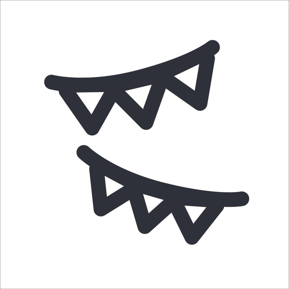 Decoration Icon party vector
