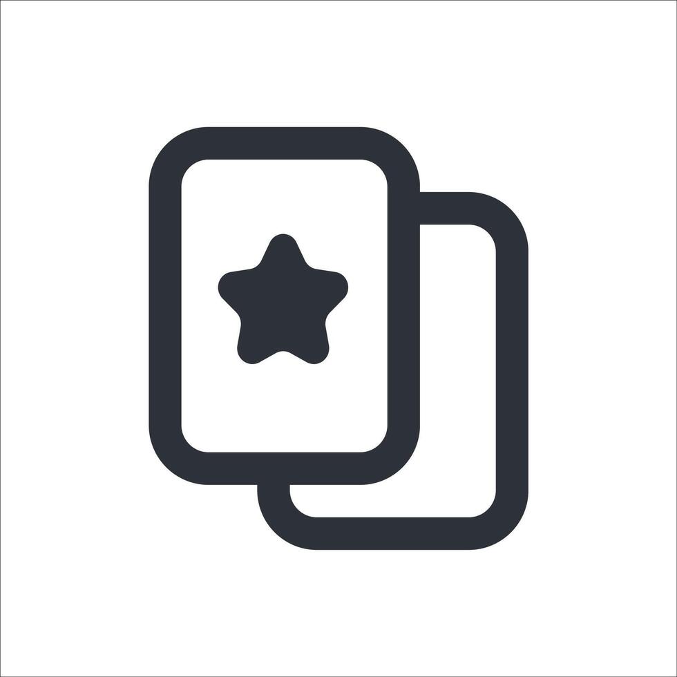 Card Game Icon vector