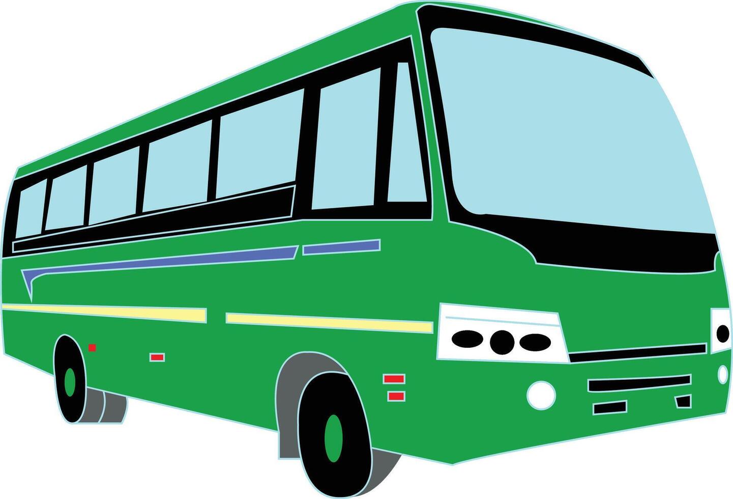 bus art design vector