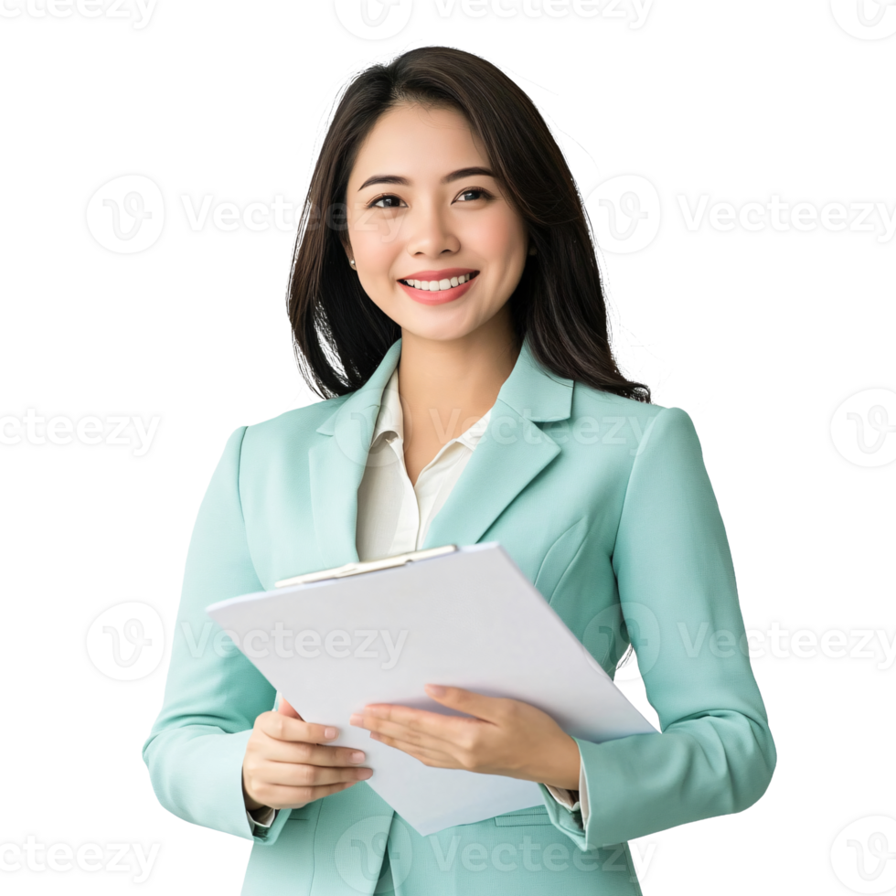 Professional holding a piece of paper with pride png