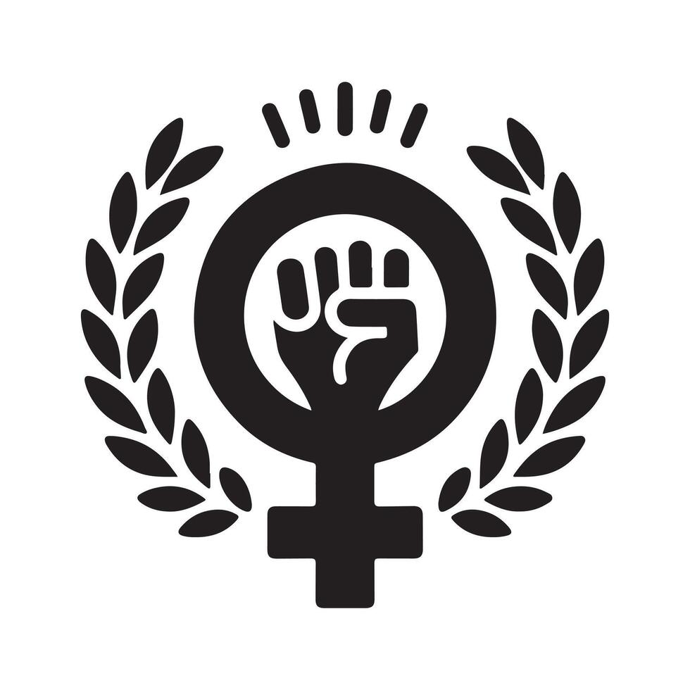 Feminism Equality Icon Outline vector