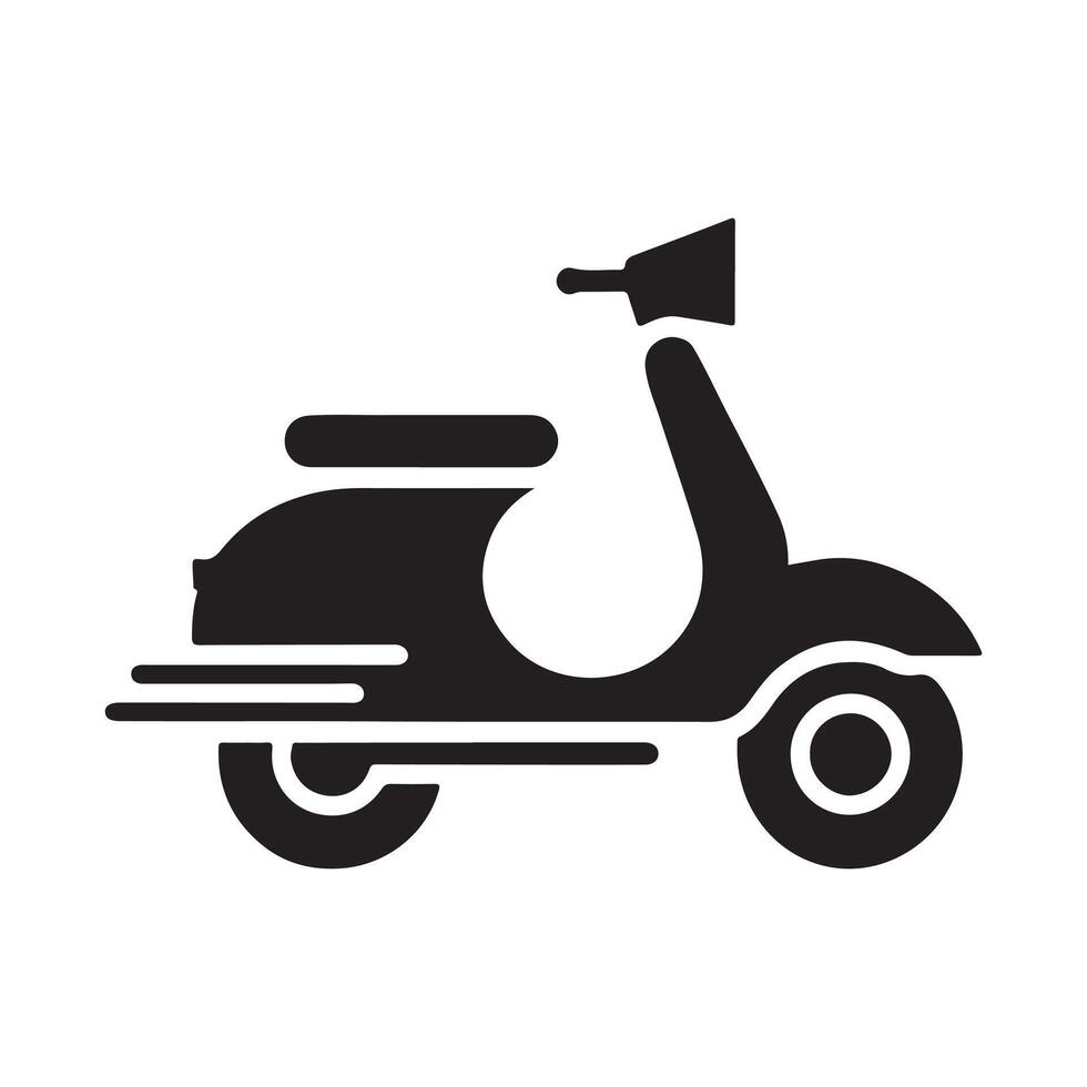 Minimal Scooter Icon vector