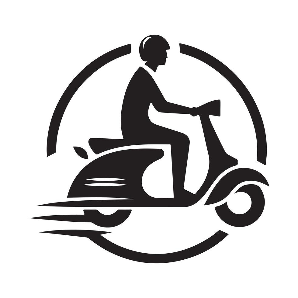 Modern Scooter Design vector