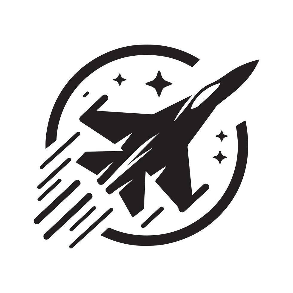 military fighter jet vector