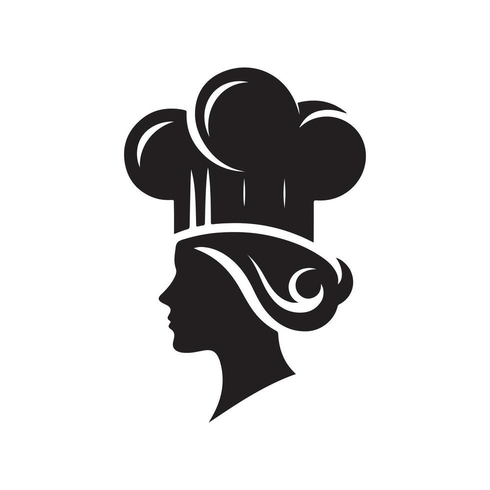 Culinary Hat Illustration Design vector