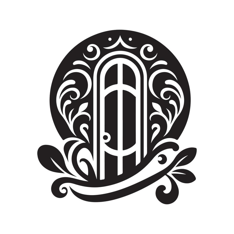 Door Frame Icon vector