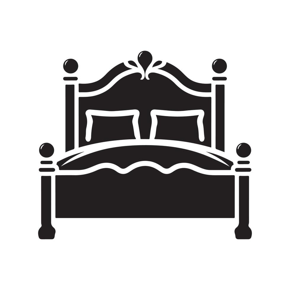 Modern Bed Design vector