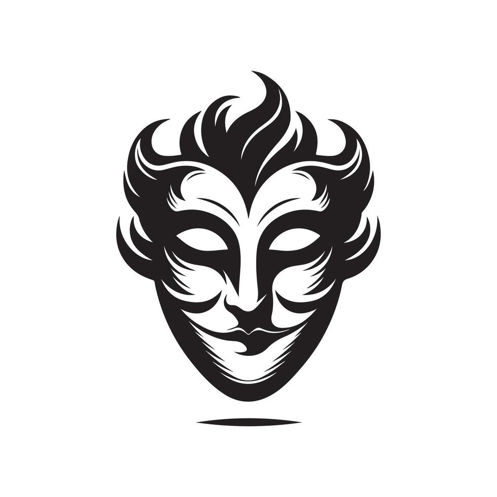 Joker mask creation vector