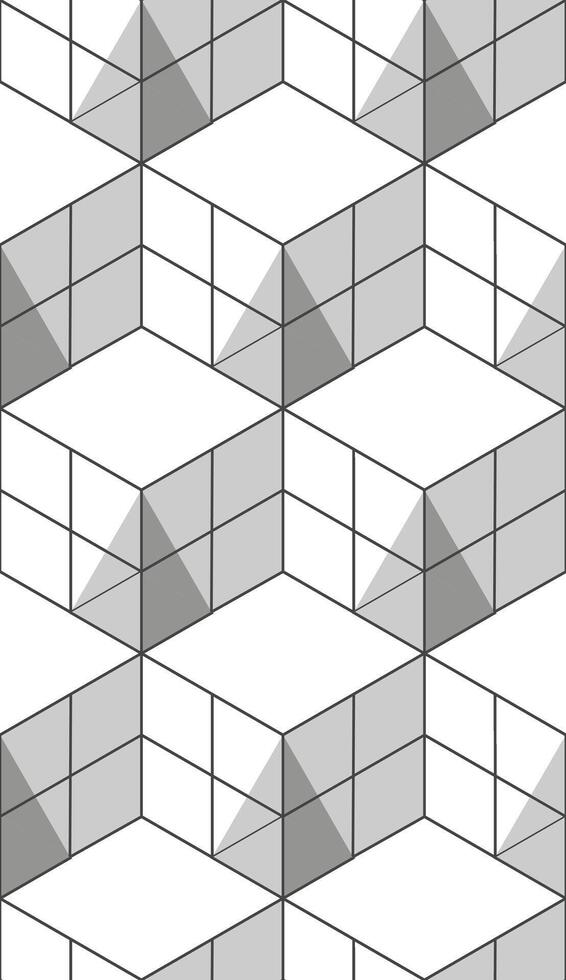 glass window geometric seamless pattern vector