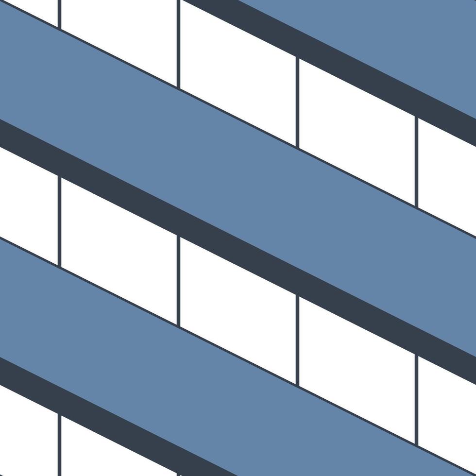 Abstract Windows geometric seamless pattern vector