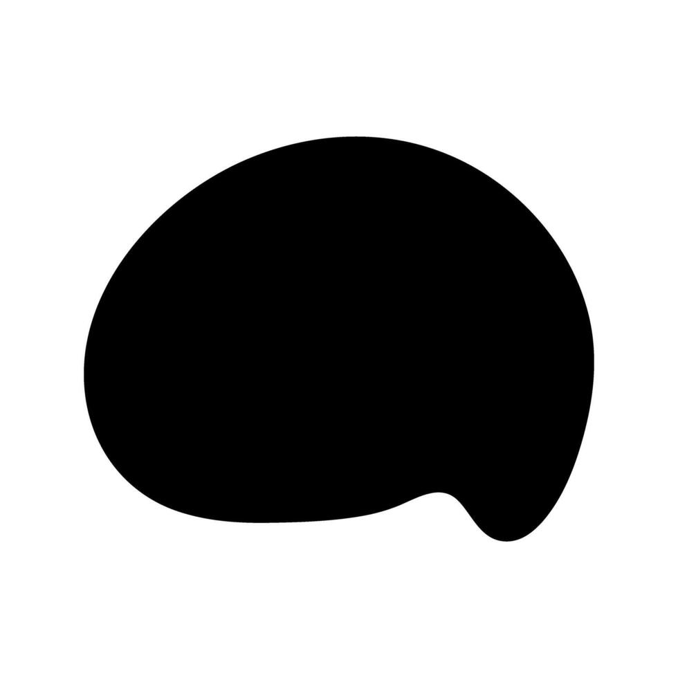 Black silhouette of a head on a white background. illustration sign or symbol. vector