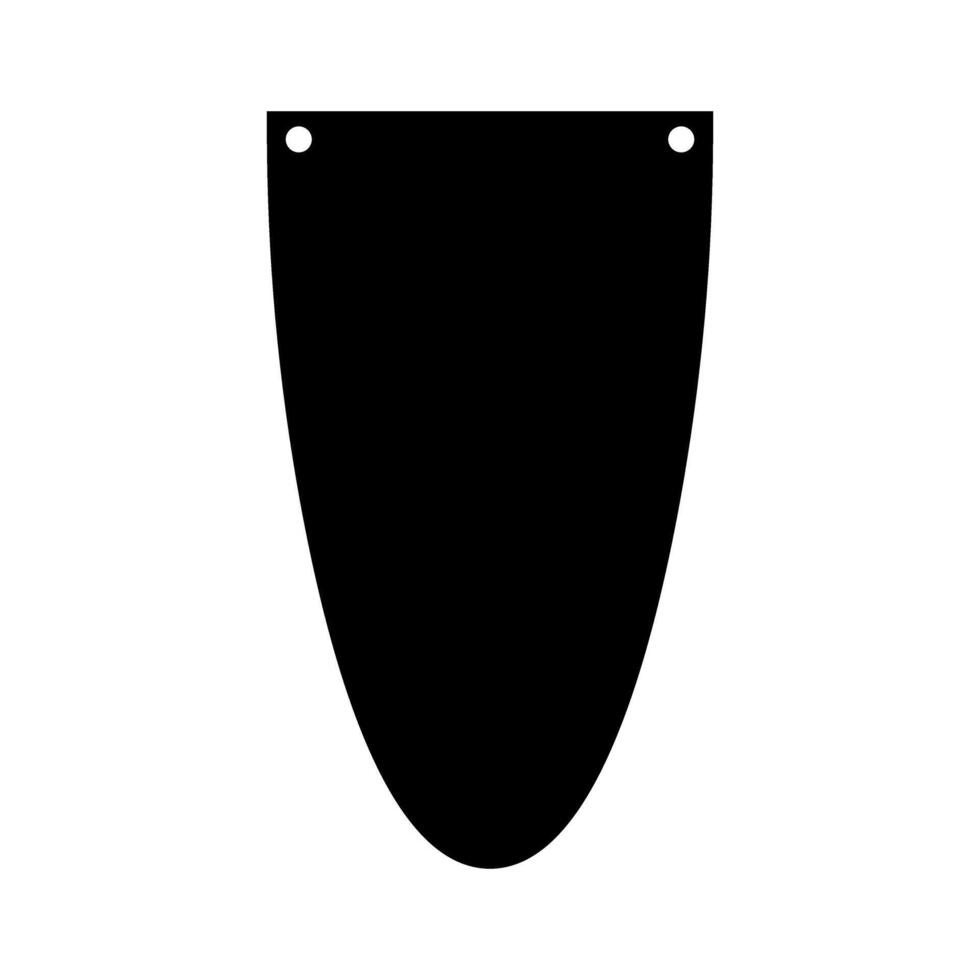 shield security symbol isolated icon illustration design black and white style vector