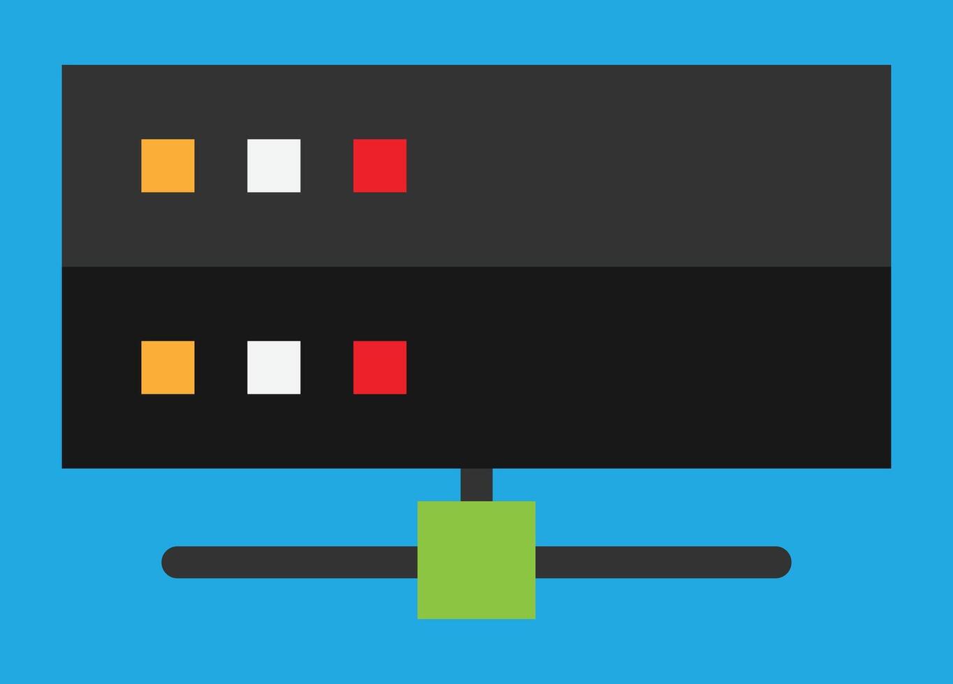 Server Database Storage Programming vector