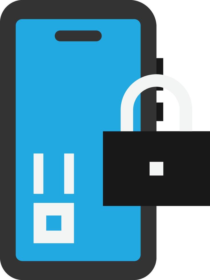Smartphone Device Lock Programming vector
