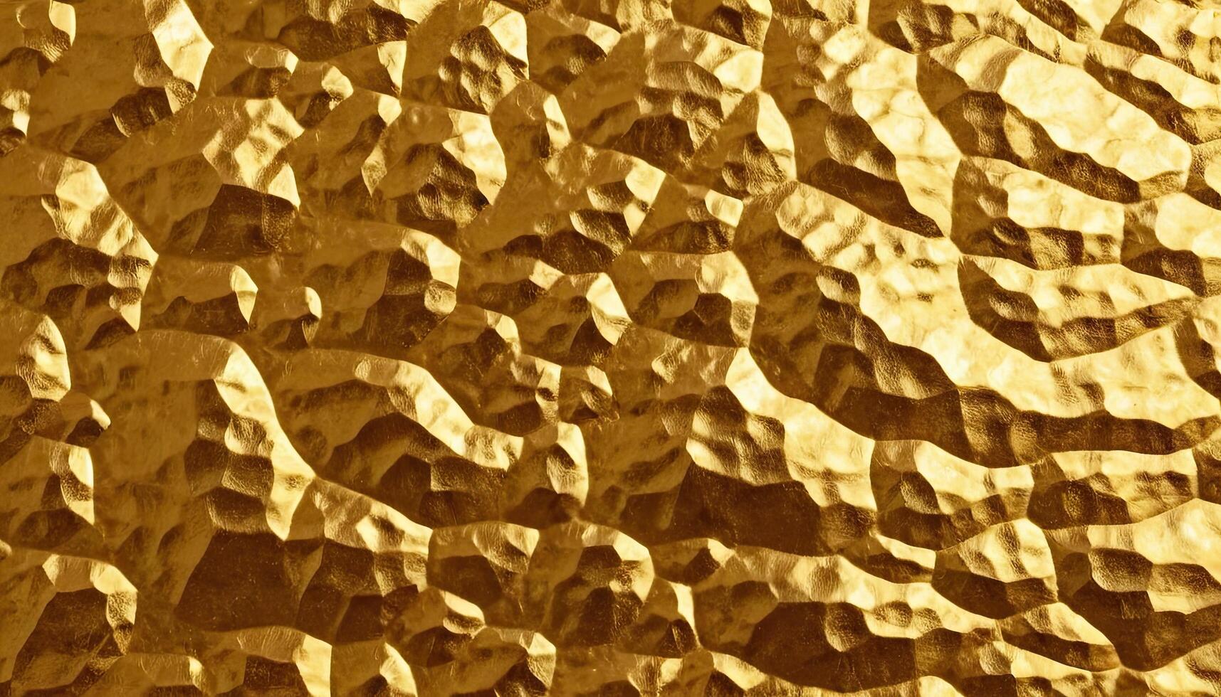 A gold surface with a texture of a pattern photo
