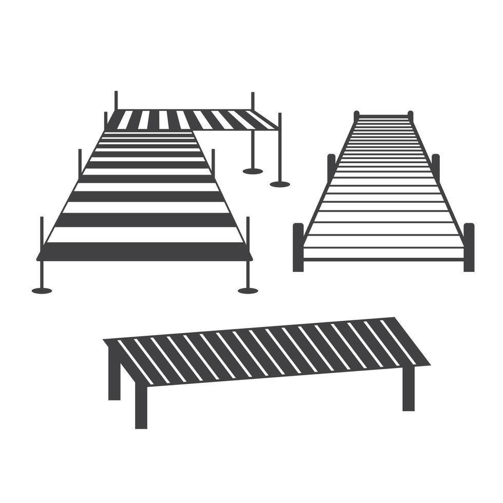 Dock Bundle, Boat Dock and Dock Clipart vector