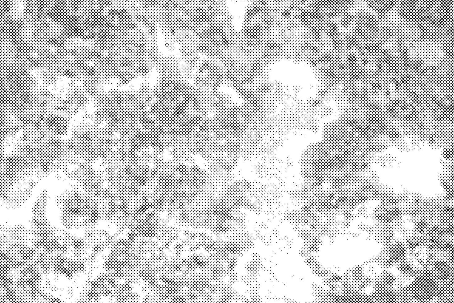 Abstract grunge halftone black dost texture vector