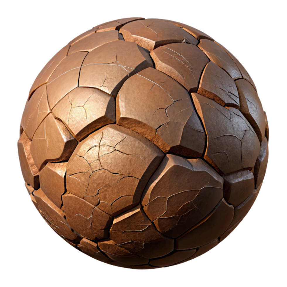 impressive abstract Cracked Earth Surface Cutout Dark Brown Texture png