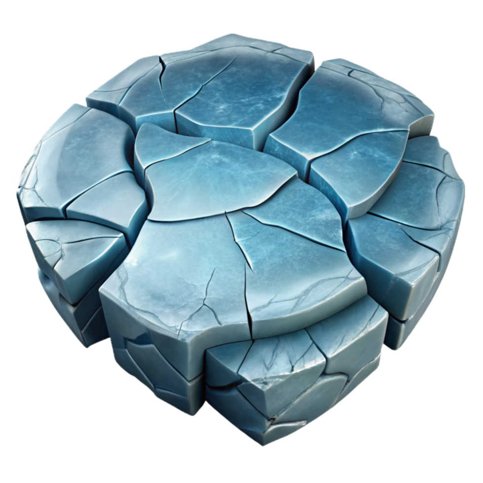 wonderful creative Cracked Frozen Lake Ice Sheet Cutout Transparent Background high resolution png