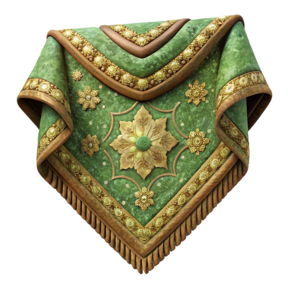 beautiful vintage Earthy Terraverde Tapestry Pattern Cutout Isolated high quality png