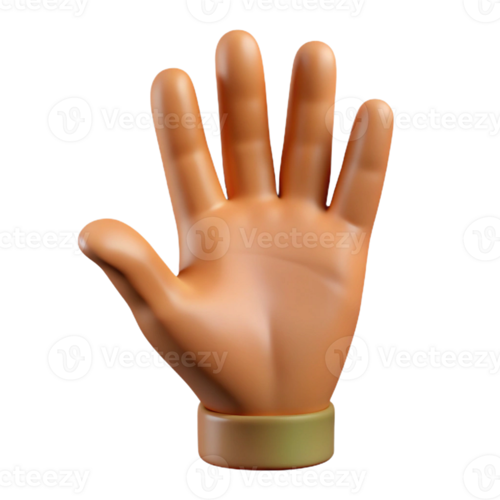 stunning artistic Realistic Hand Cutout with Open Palm and Detailed Fingers genuine png