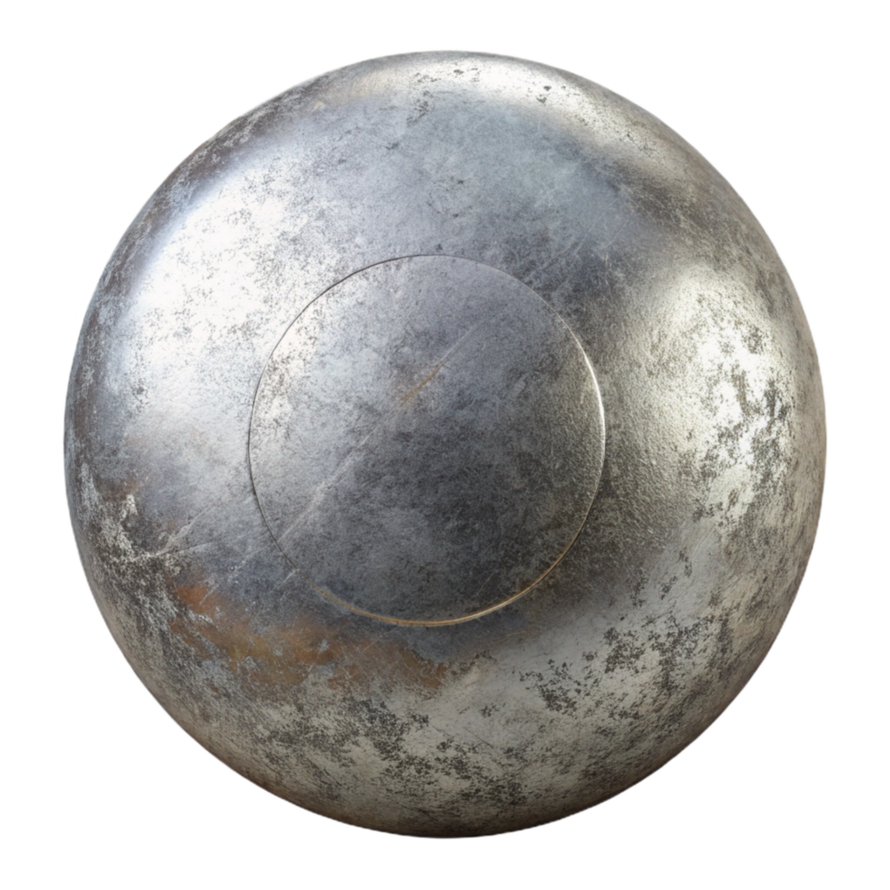 elegant abstract Scratched Metal Surface Cutout with Realistic Detail detailed png