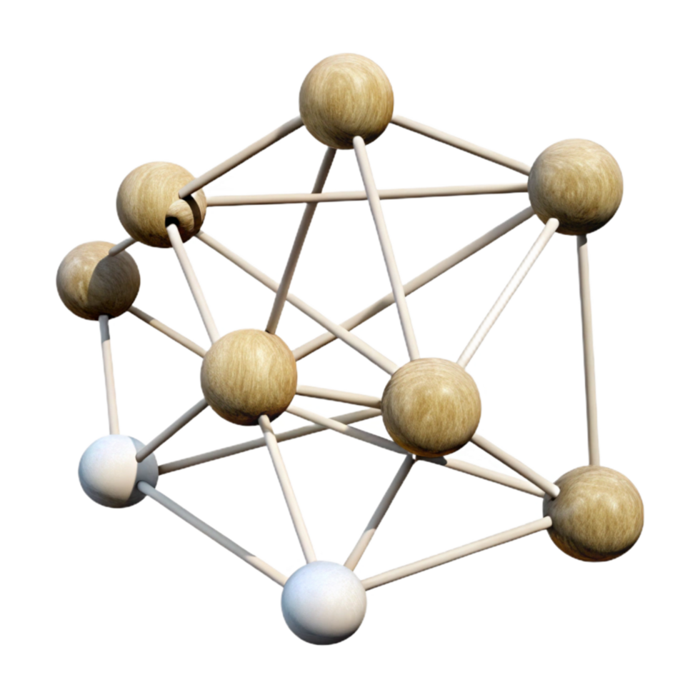 impressive classic Subtle Connection Lines Isolated on Transparent Background authentic png