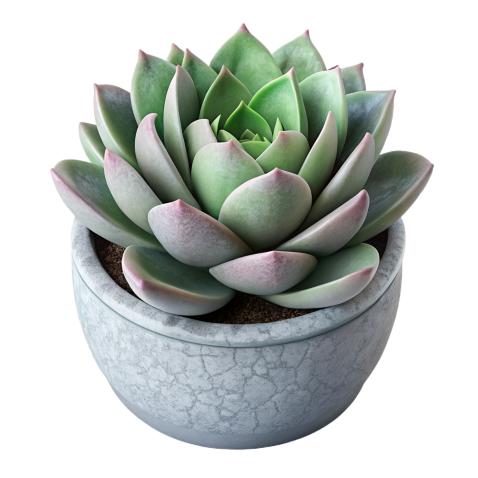 impressive creative Succulent Arrangement Isolated on Transparent Background png