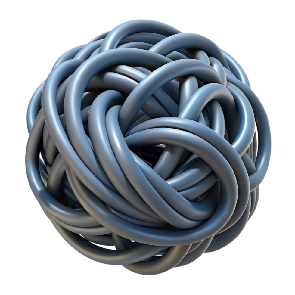magnificent modern Tangled Strands Cutout Element Dark Shadows genuine png