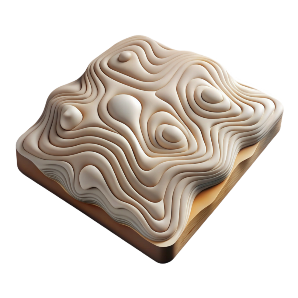 beautiful creative Topographic Map Overlay Transparent Background Subtle Shading original png