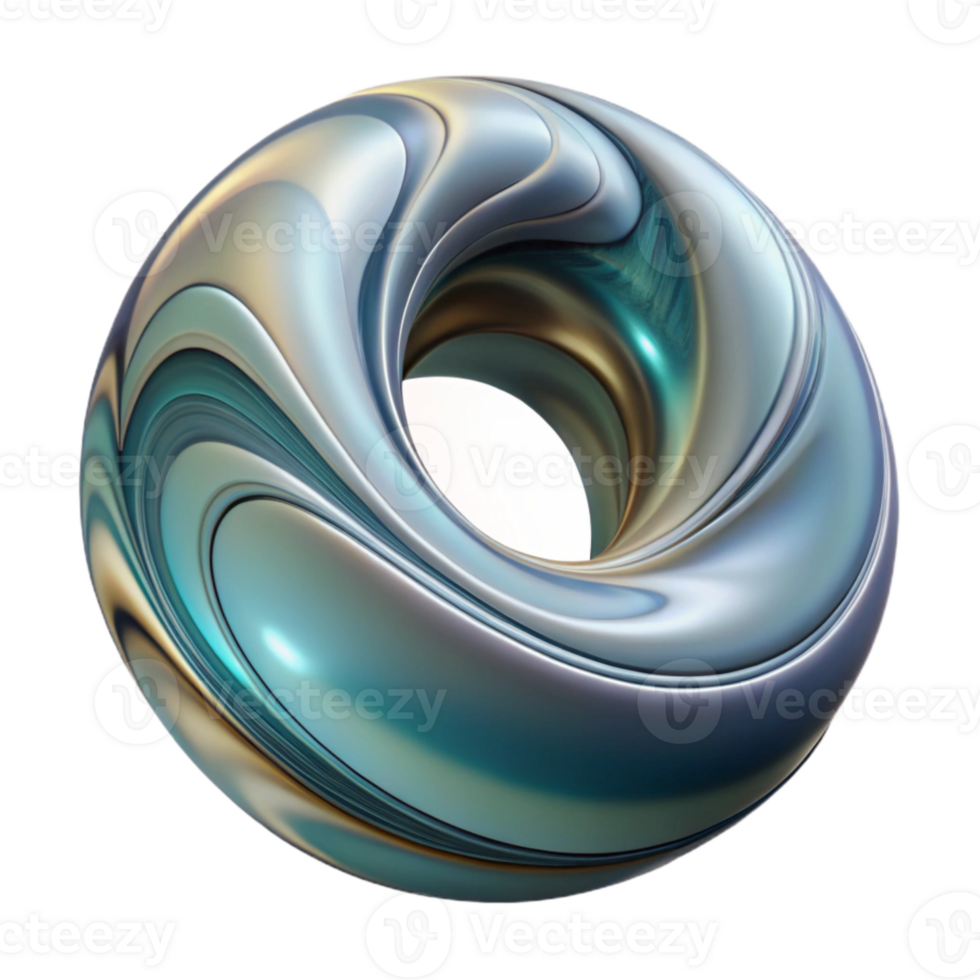 serene classic Warped Reflection Graphic Design Element Cutout original png