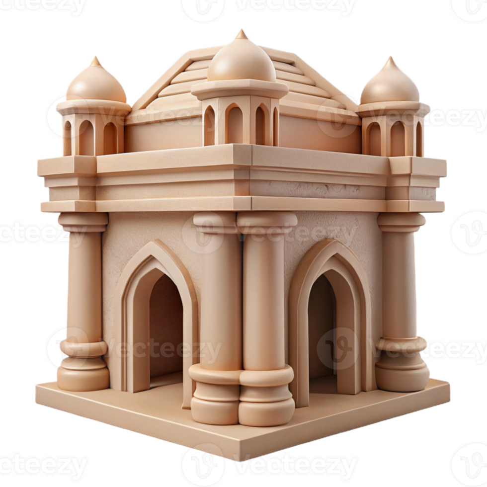 elegant abstract Wavy Aerthys Architecture Isolated Desert Element detailed png