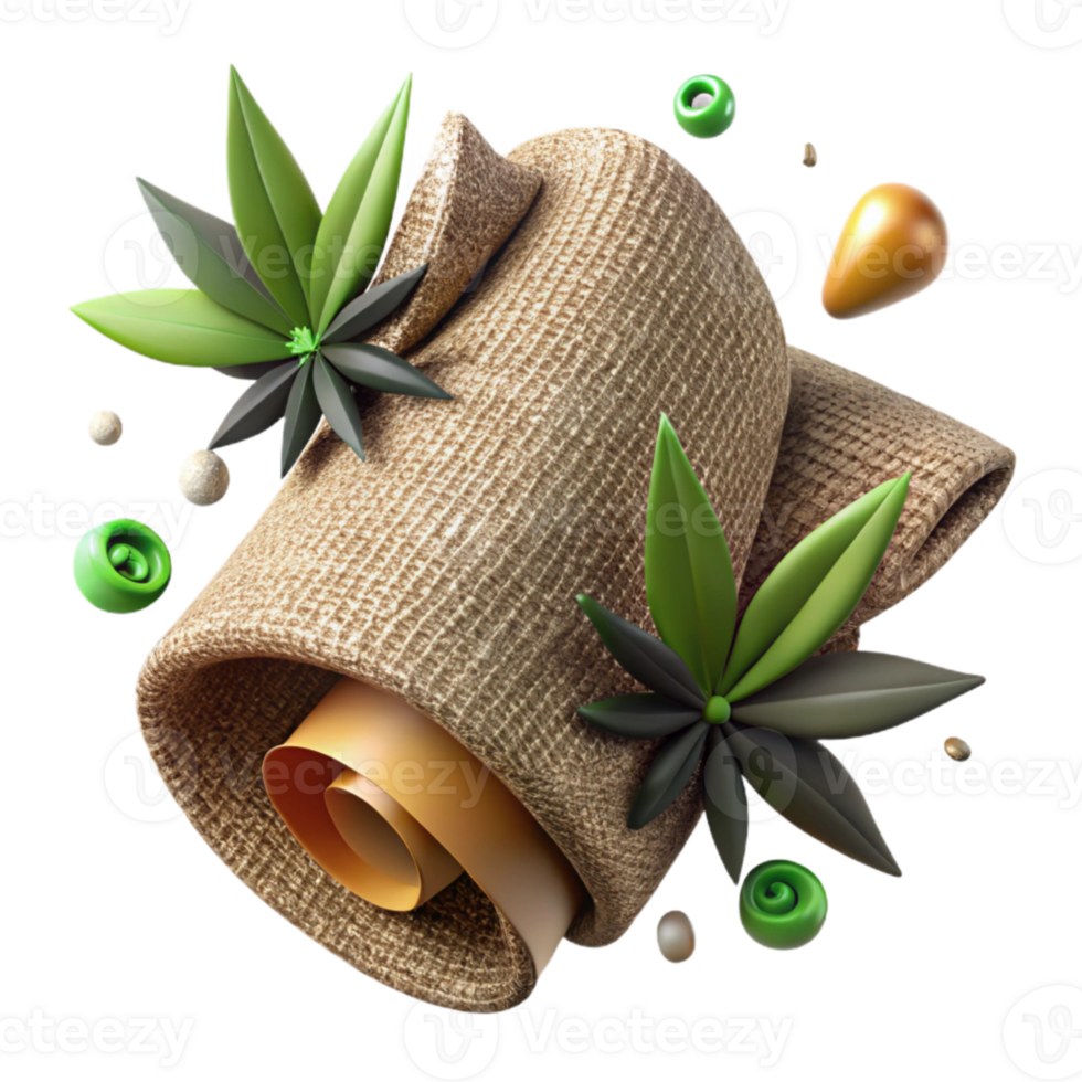 beautiful abstract Hemp Fabric Texture Close Up Transparent original png