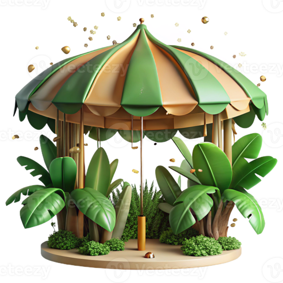 extraordinary abstract Rainforest Canopy Top View Cutout Element high quality png