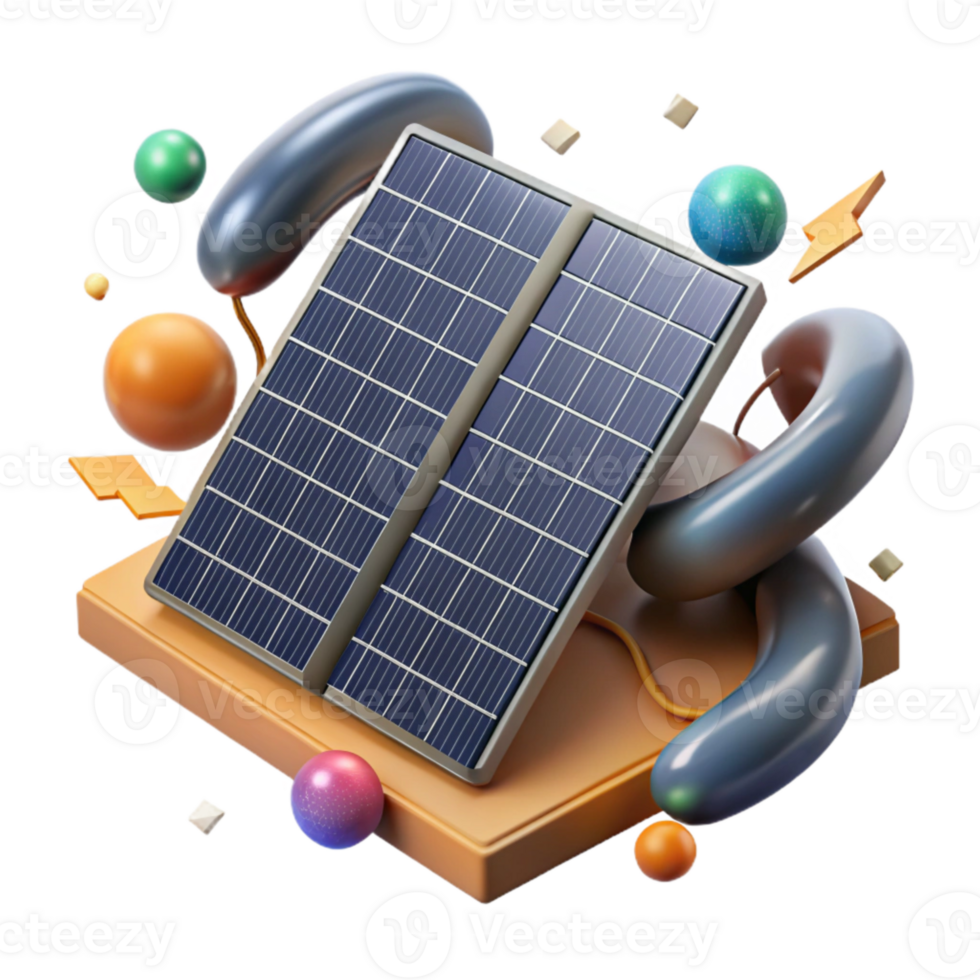 wonderful classic Solar Panel Installation Top View Transparent Background authentic png