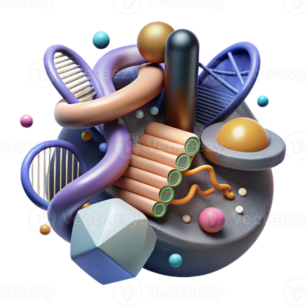 wonderful modern Genome Editing Technology Trends Illustration Isolated professional png