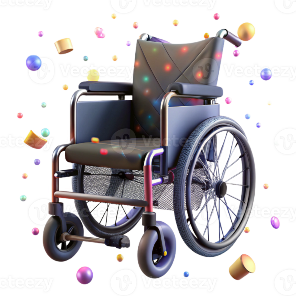 extraordinary classic Wheelchair Front View Isolated Transparent Background exclusive png