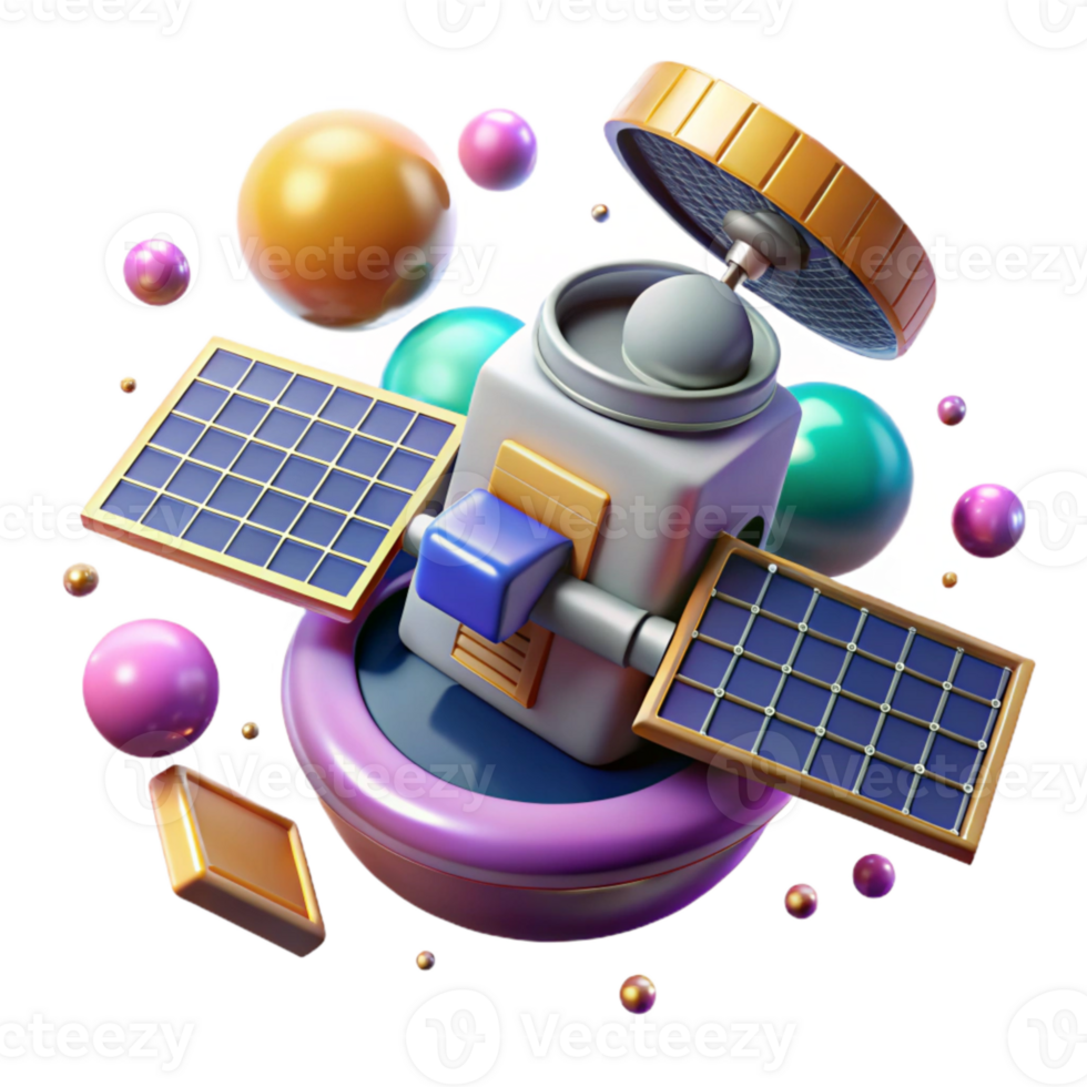 magnificent rustic Space Station Solar Panels Bright Transparent Background exclusive png