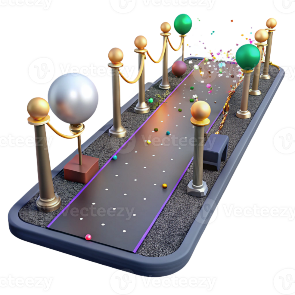 elegant creative Sidewalk with Pedestrians Transparent Background genuine png