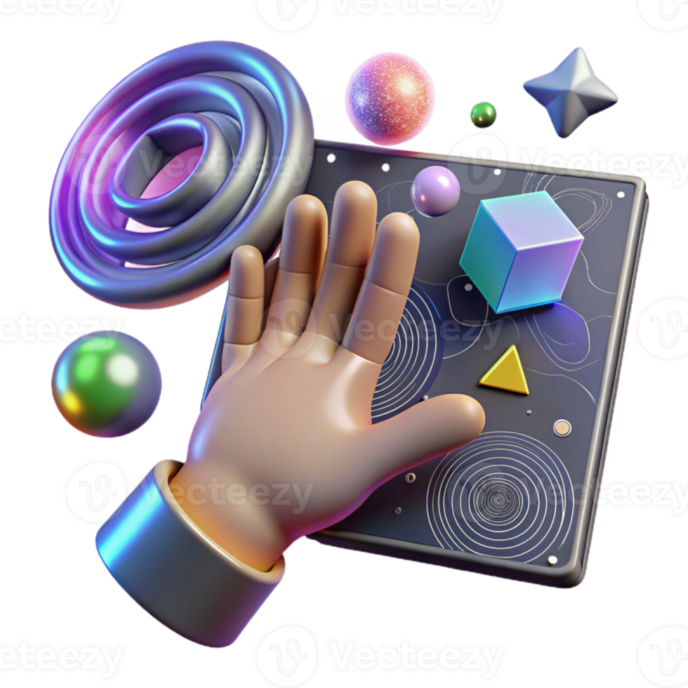 extraordinary classic Human Hand Touching Hologram Interface Transparent Background png