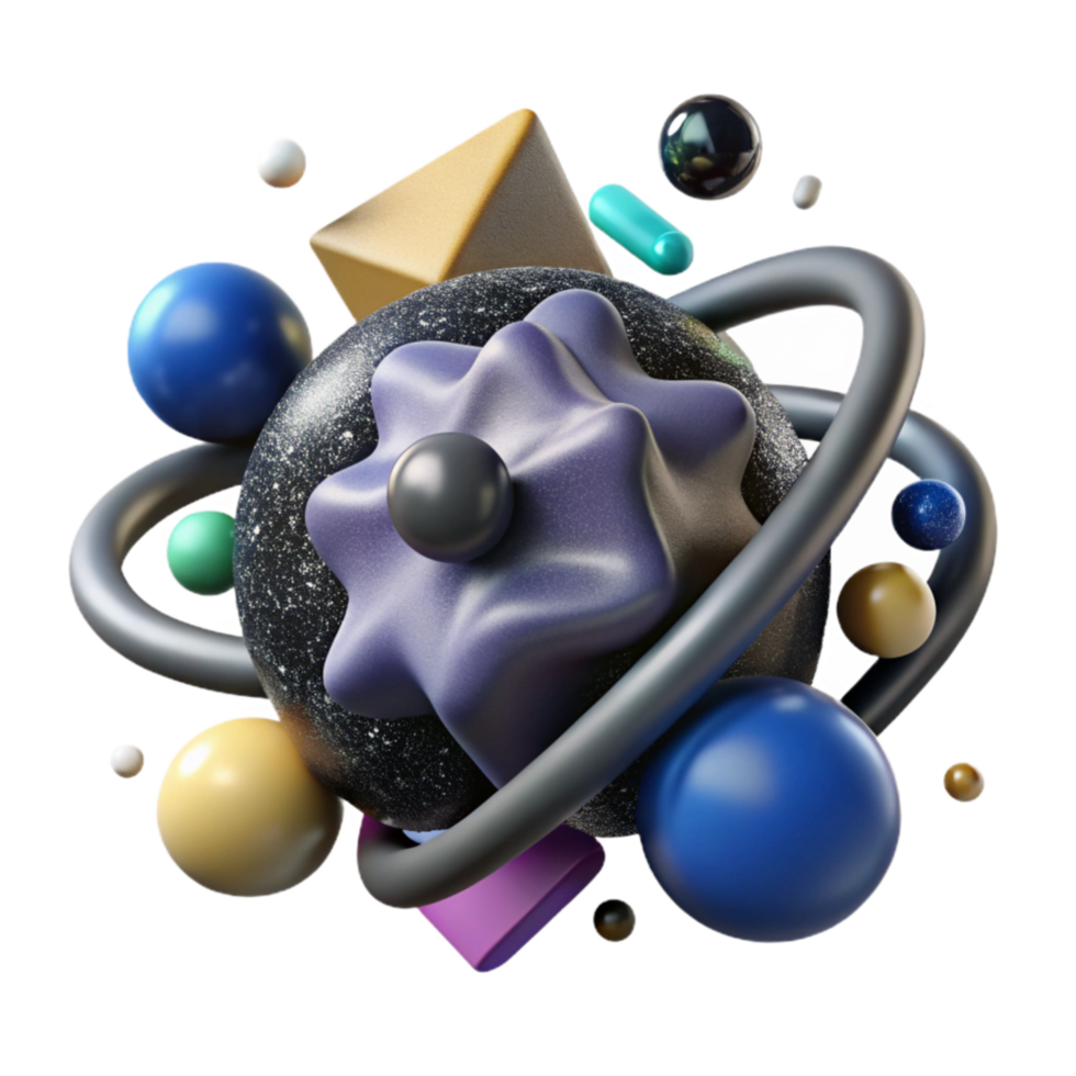 beautiful rustic Quantum Superfluidity Visualization Isolated Element authentic png