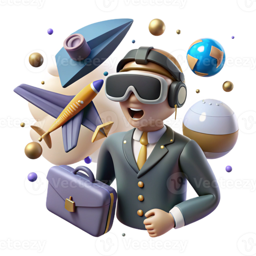 wonderful abstract Vr Training Simulation Pilot Training Isolated Element premium png