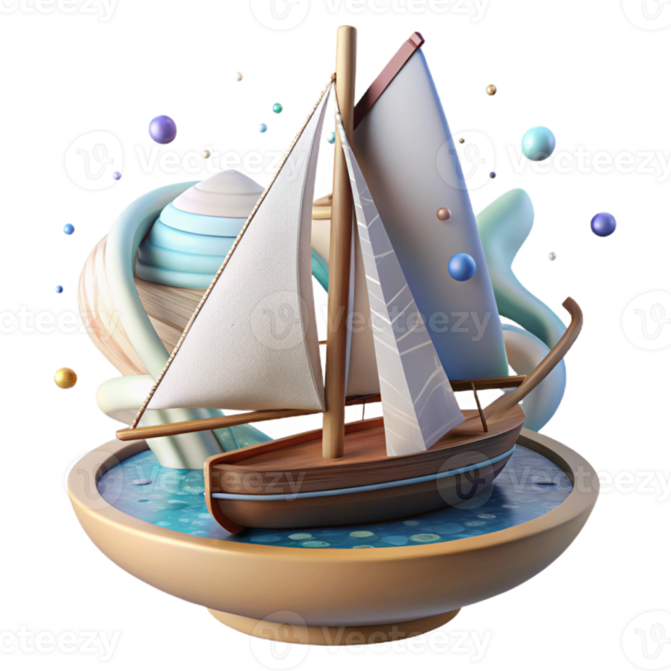 dramatic classic Sailboat Mast Detail Transparent Background Cutout png