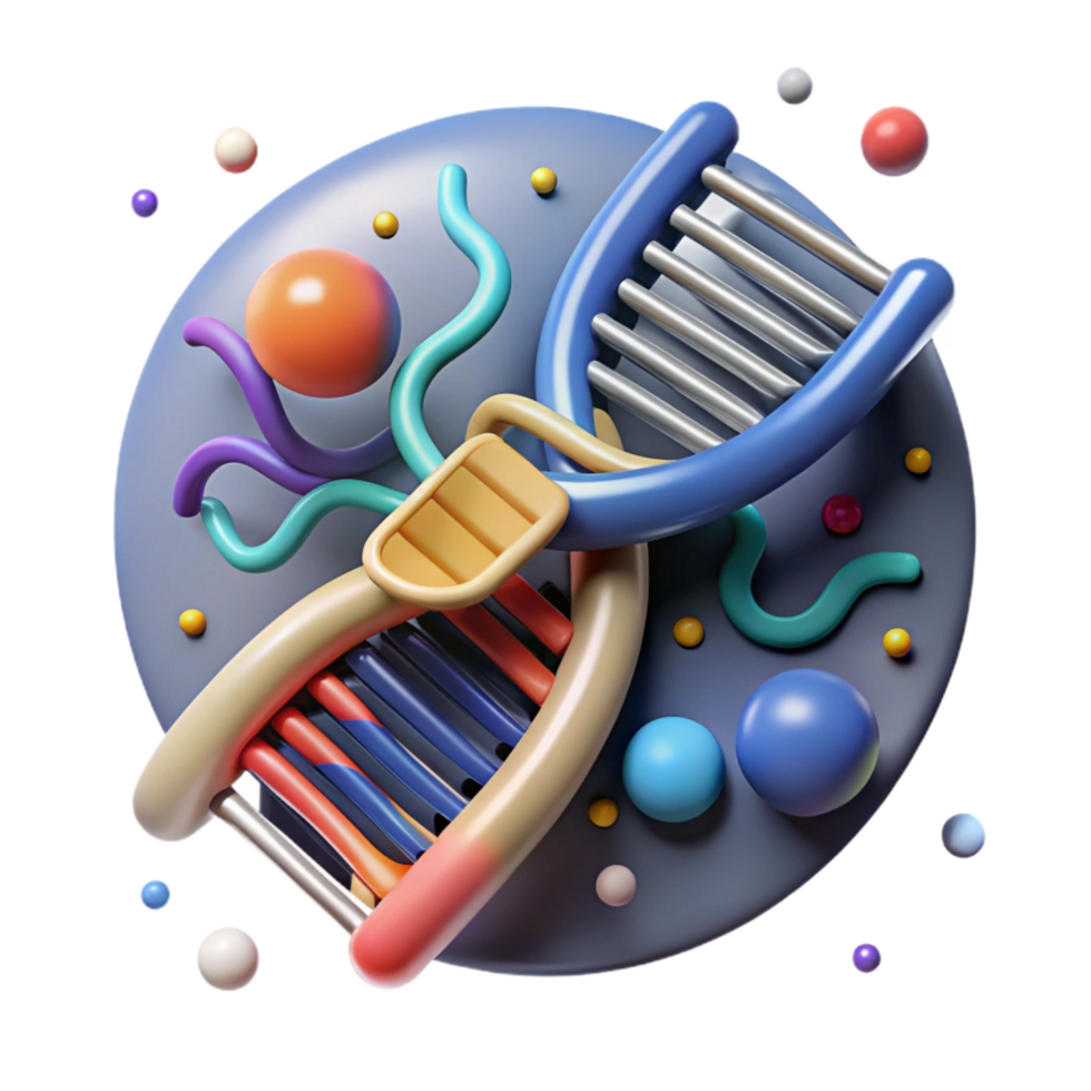 beautiful creative Dna Replication Fork Diagram Cutout authentic png