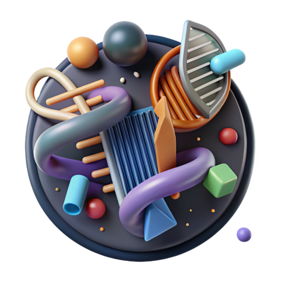 stunning vintage Gene Editing Tool Crispr Illustration Cutout Element exclusive png